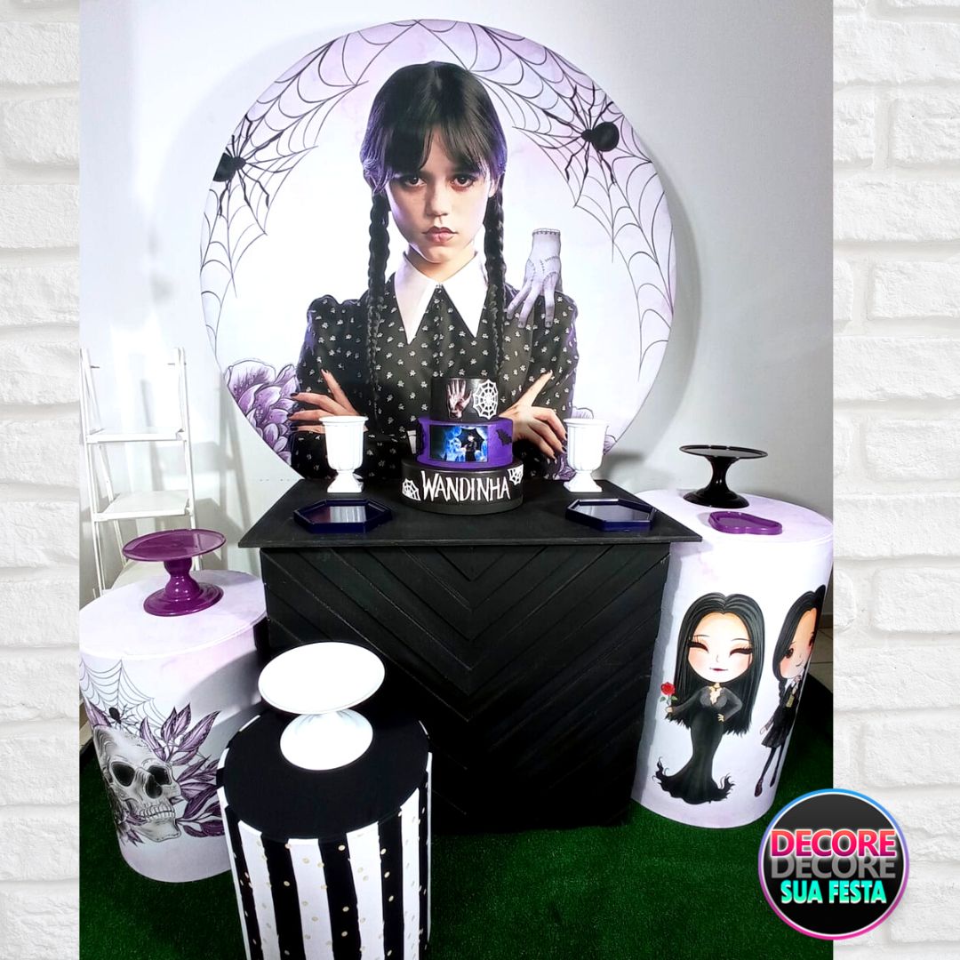 Decoração Wandinha