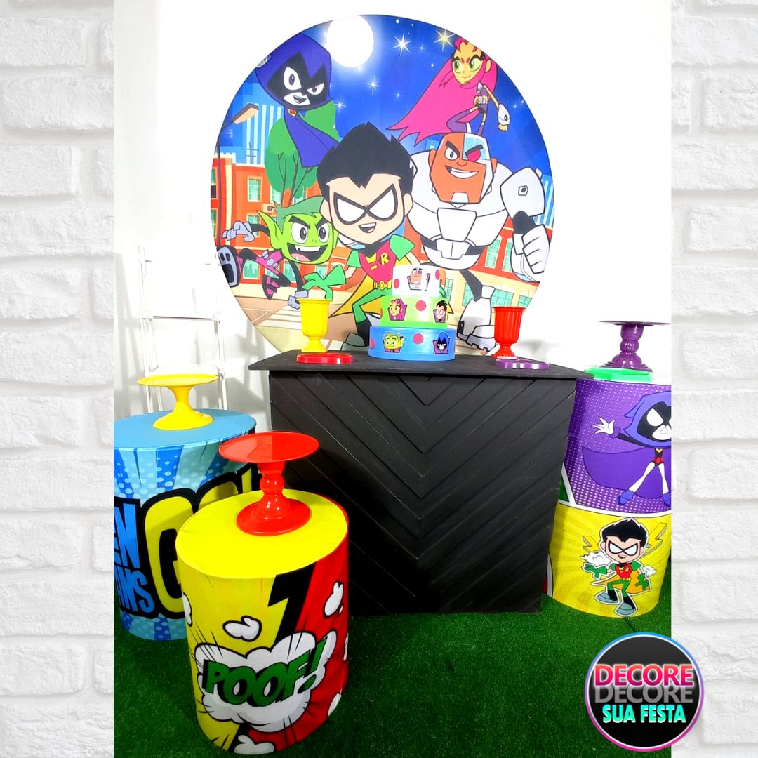 Decoração  Jovens Titãs