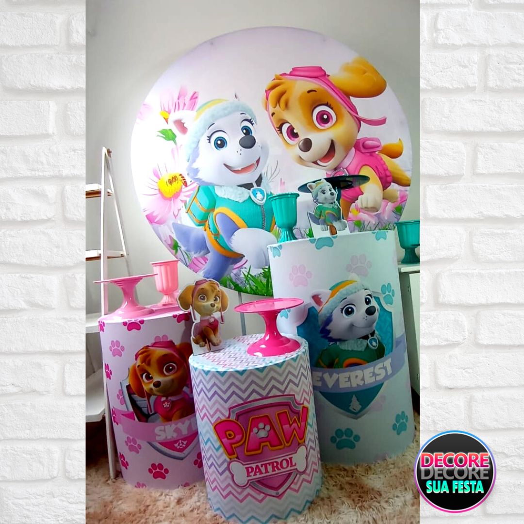 Decoração Skye e Everest