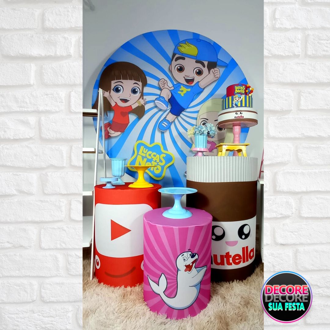 Decoração Luccas Neto